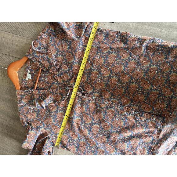 Sundance Jeanie Ruffle Floral Puff Sleeve Top Blouse Women’s size Medium Boho - Picture 9 of 12